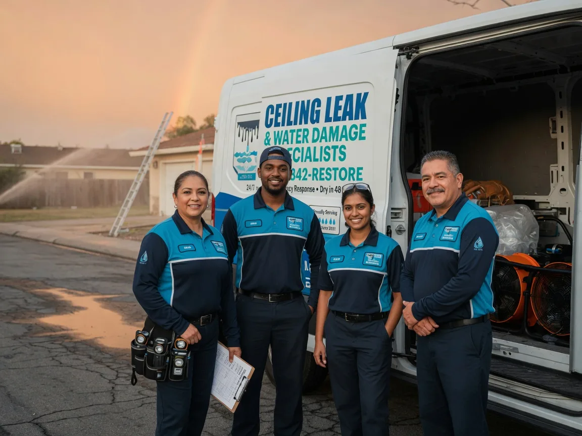 Ceiling Leak Cleanup company in Woodbine, GA