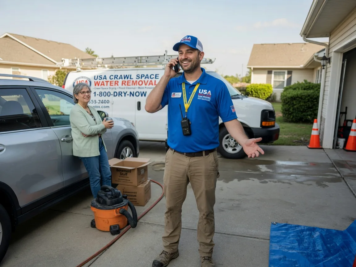 Crawl Space Water Removal Woodbine, GA FAQs